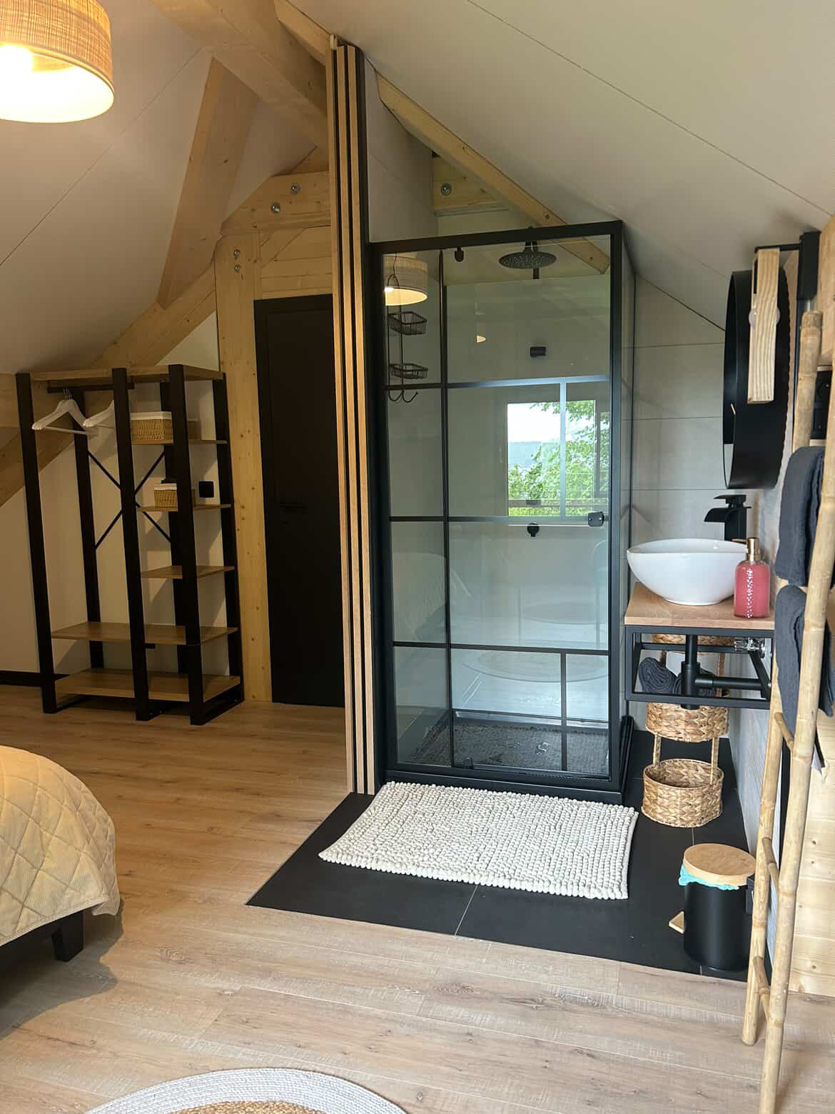 Douche chambre