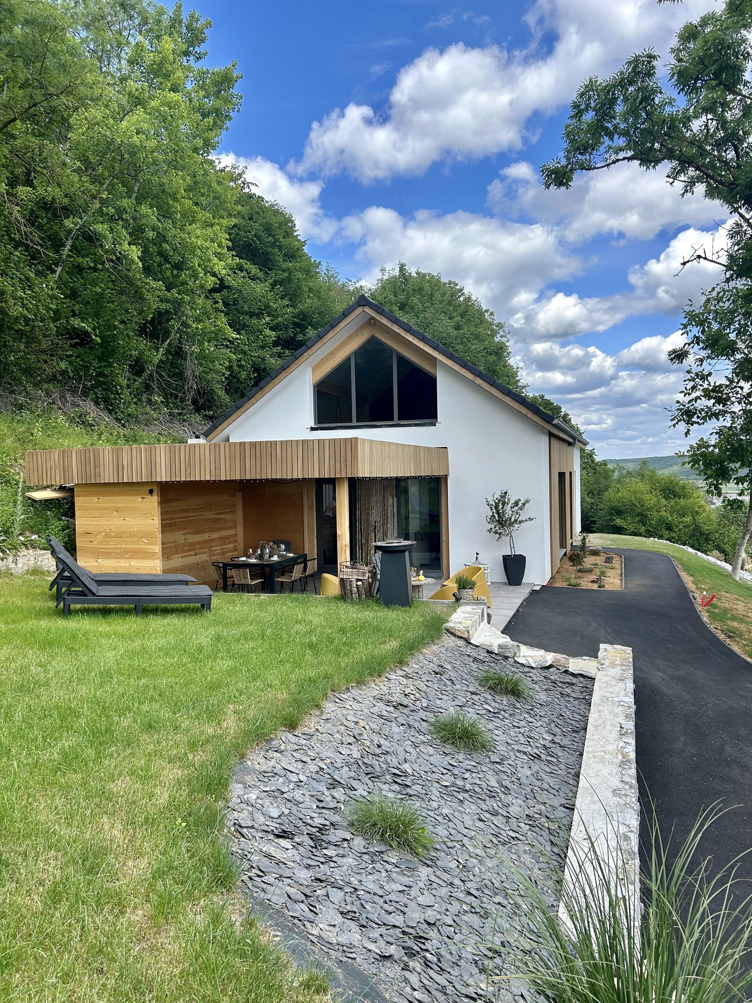 Vue extérieure du Chalet Bellevue
